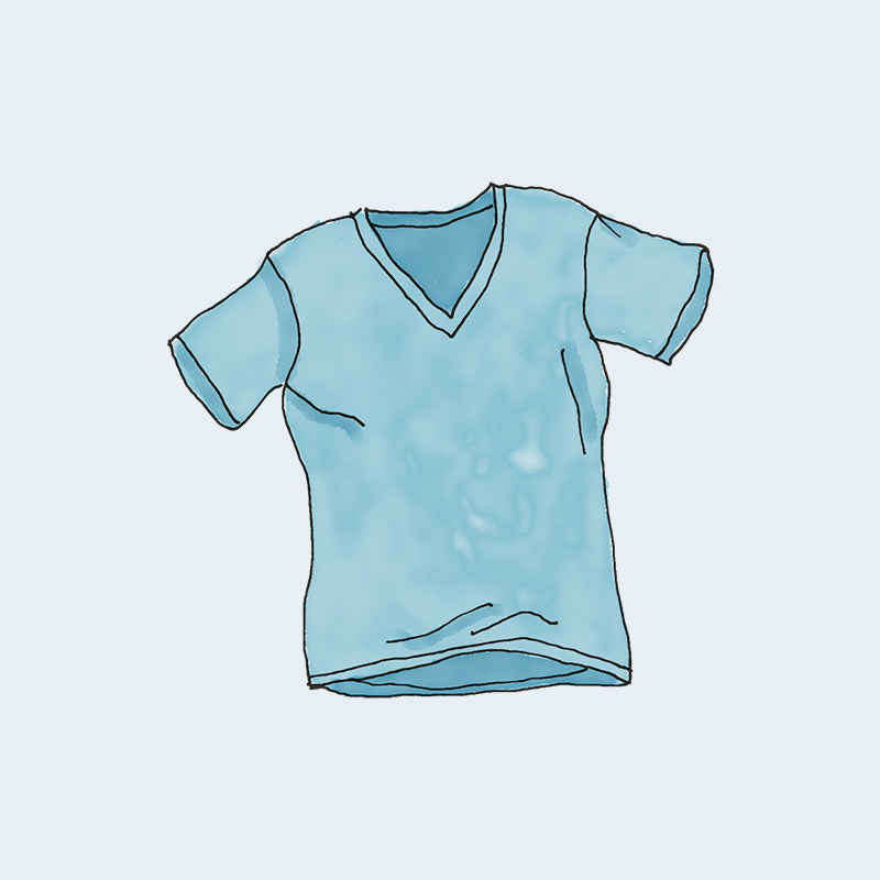 V-Neck T-Shirt 3 V-Neck T-Shirt - immagine 3